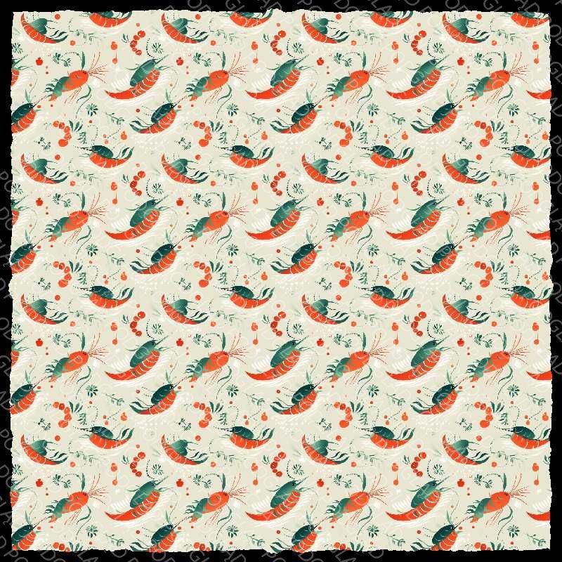 Shrimp Pattern